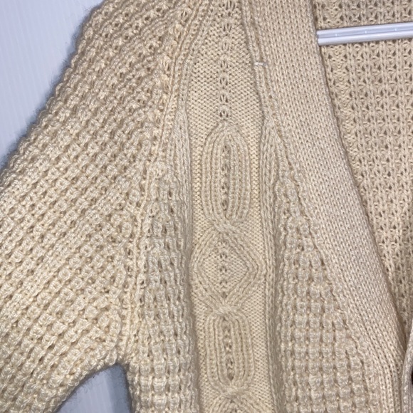 Cornel Wool Cardigan Donegal Ireland - Picture 4 of 10